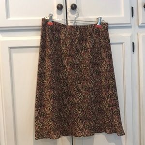 Women’s George Size 8 lined polyester skirt